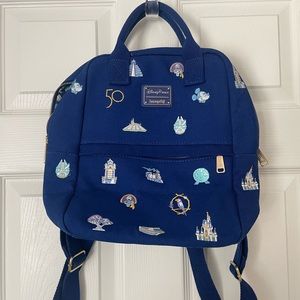 Disney’s 50th anniversary canvas lounge fly backpack